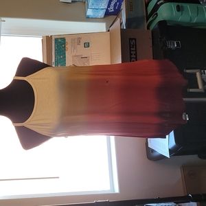 Maurices 24/7 sleeveless top.   Multi color.   Size XL.